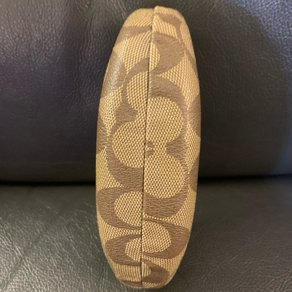 Coach Signature Tan Brown Eyeglass Case - Picture 5 of 6